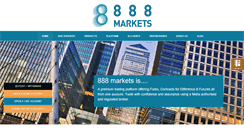 Desktop Screenshot of 888markets.com